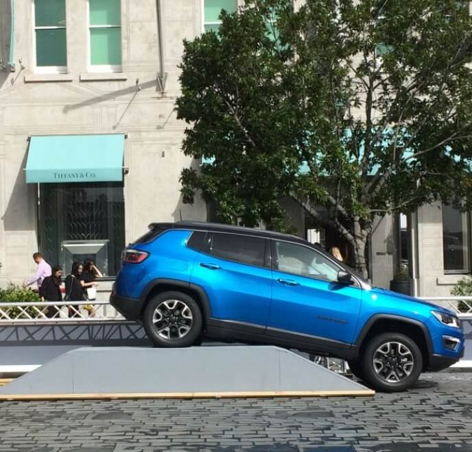 Jeep&rsquo;s CBD &lsquo;off-road&rsquo; demo course