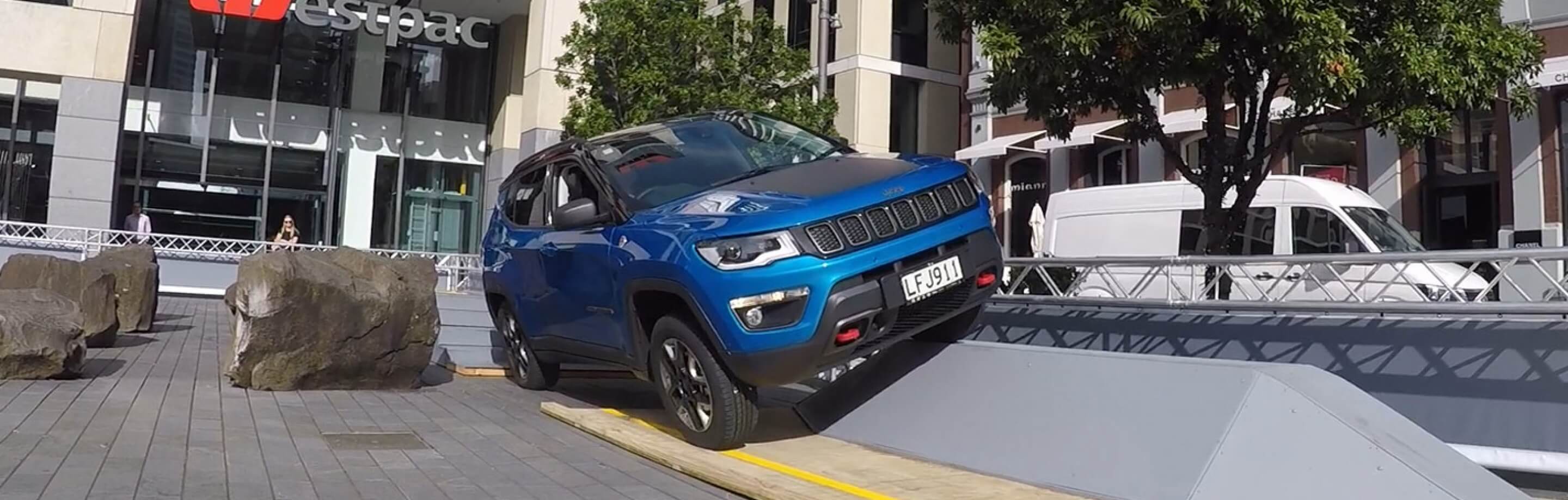 Jeep&rsquo;s CBD &lsquo;off-road&rsquo; demo course