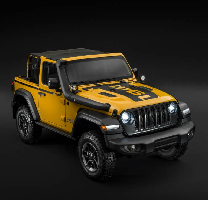 ALL EYES IN GENEVA ON THE JEEP WRANGLER RUBICON 1941 BY MOPAR