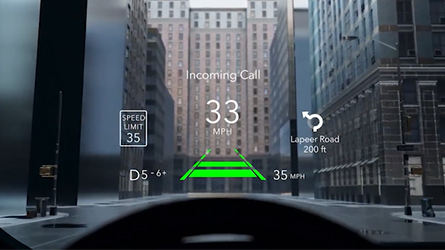 AVAILABLE HEAD-UP DISPLAY